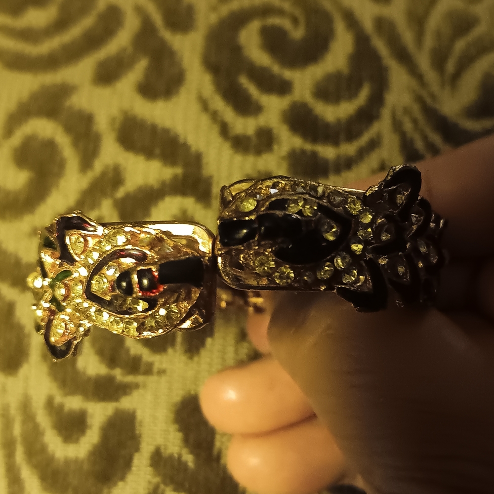 Gold and Black Dragon Ring